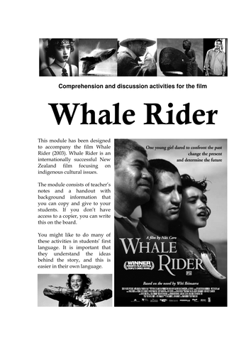 Whale Rider film Resources