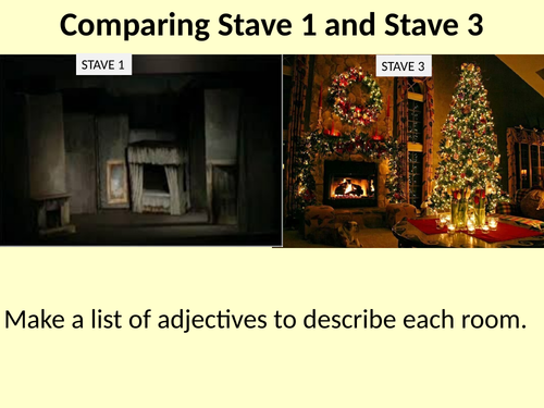 A Christmas Carol: comprehension questions covering all staves | Teaching Resources