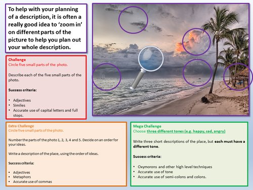 aqa-paper-1-question-5-descriptive-writing-teaching-resources