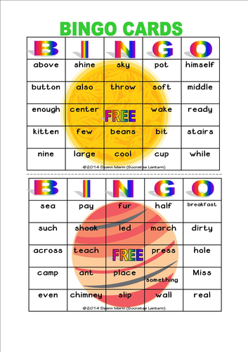 Sight Word Games, Activities & Writing Prompts (Grade 4) | Teaching ...