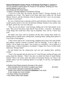 Edexcel GCSE A Christmas Carol 12 Extract Questions by Walbere