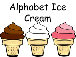 Alphabet Ice Creams | Teaching Resources