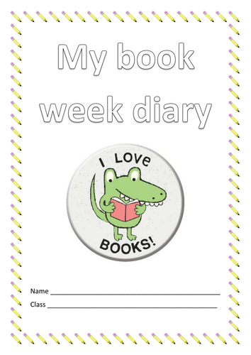 Book week Diary | Teaching Resources