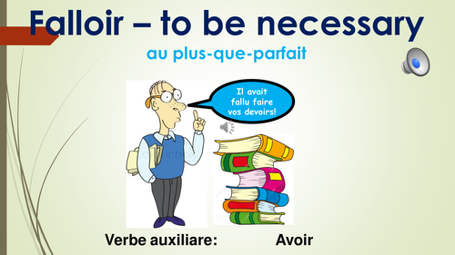 Stage 4-8: Presentation of impersonal verbs and reflexive verbs in the pluperfect tense