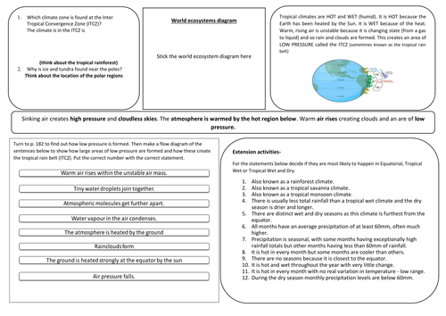 Weather and Climate worksheets | Teaching Resources