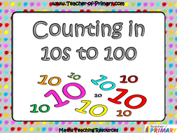 Counting in 10s to 100 | Teaching Resources