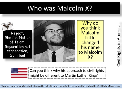 Malcolm X | Teaching Resources