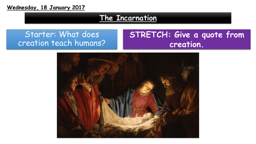 1.3 The Incarnation - Christian Beliefs - NEW Edexcel GCSE