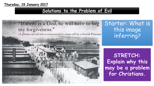 1.8 Divergent Solutions to the Problem of Evil