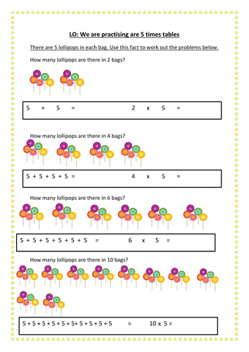 Year 1 - Multiplication Resources