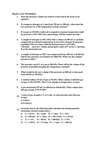 New GCSE OCR Physics - 1.5 Gas pressure and Boyle's law | Teaching ...