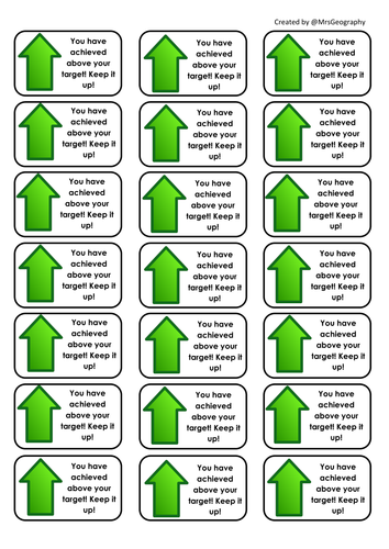 Generic marking stickers | Teaching Resources