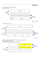 Sharing in a Ratio - Bar Model | Teaching Resources