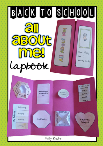 All About Me Lapbook | Teaching Resources