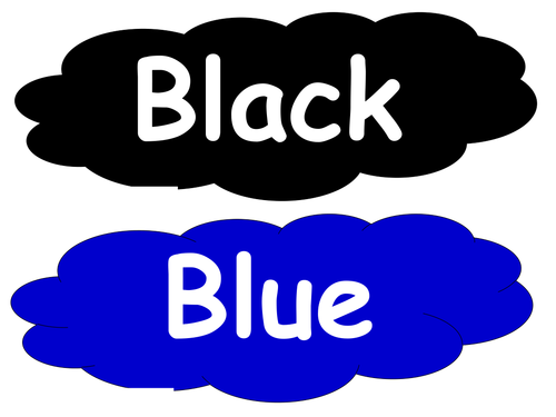 Spelling Colours Display | Teaching Resources