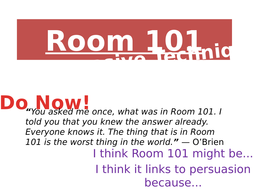 room 101 presentation powerpoint