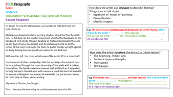 KS3 Creative Explorations in Reading Language and Structure Question ...