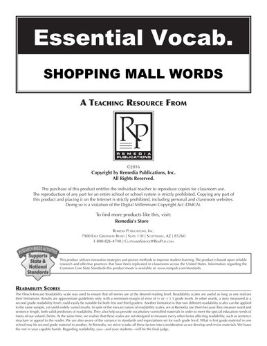 shopping mall essay 100 words
