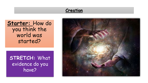 1.2 Creation - Christian Beliefs - New Edexcel GCSE