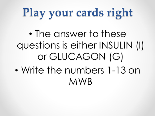 AQA A-level Biology (2016 specification). Section 7 Topic 17: 3 Diabetes and its control