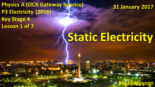 P3 L01 Static Electricity