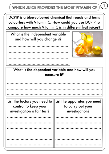 the vitamin c research paper