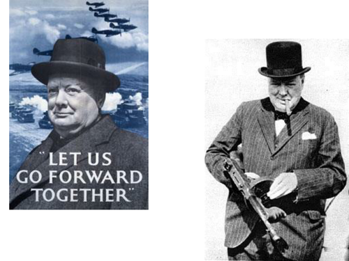 Is Churchill a hero or a villian?