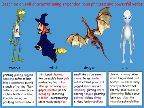  Evil Character Description Double Word Mat Plus Plans Teaching Resources