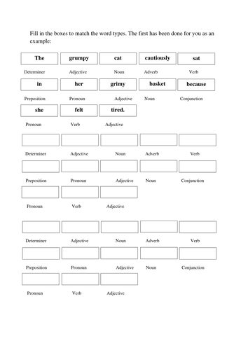 word-types-fill-the-blanks-teaching-resources