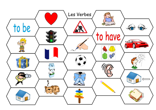 FRENCH - LES VERBES - ACTIVITIES - WORKSHEETS