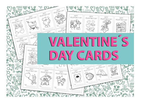 Valentine´s day cards | Teaching Resources