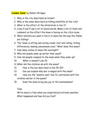 London snow robert bridges comprehension image