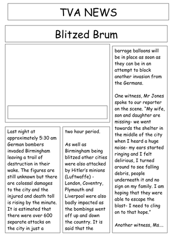 World War II unit of work for Upper KS2 (Year 6) | Teaching Resources
