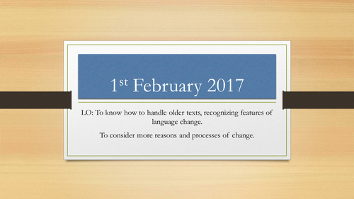 AQA English Language A Level Language Change - Political Correctness