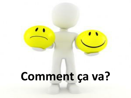 Comment Ca Va How To Respond To How Are You In French Teaching Resources