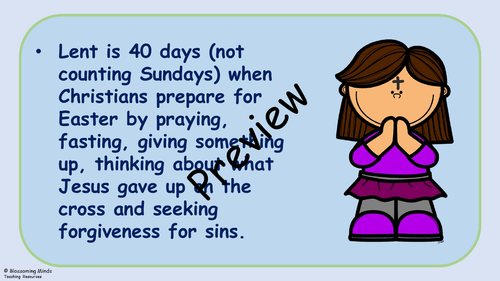 KS2 Ash Wednesday Lesson Plan (Lent) | Teaching Resources