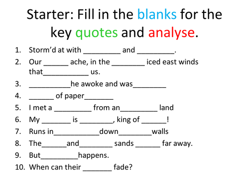 AQA ENGLISH LITERATURE POETRY POWER & CONFLICT COMPARISON LESSON NEW 1-9 SPEC