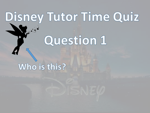 Tutor Time Quiz: Disney edition