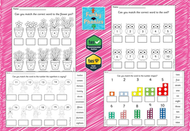 Matching words to numbers up to 20 | Teaching Resources