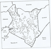 KS3 Africa Case Study- Population Density and Distribution of Kenya ...