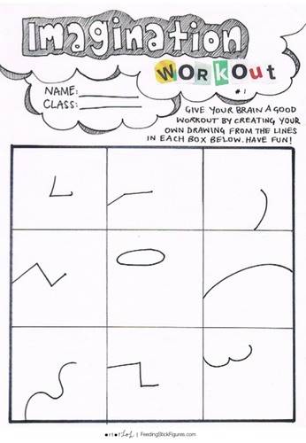 Imagination Workout 1 - Activity Sheet | Teaching Resources