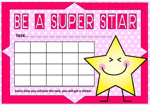 100 CHILDREN'S REWARD CHARTS TEACHING RESOURCES EYFS KS1 KS2 BEHAVIOUR