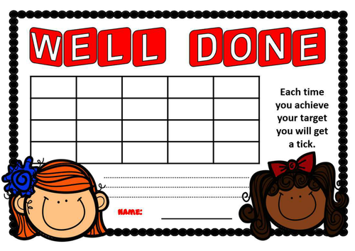 100 CHILDREN'S REWARD CHARTS TEACHING RESOURCES EYFS KS1 KS2 BEHAVIOUR