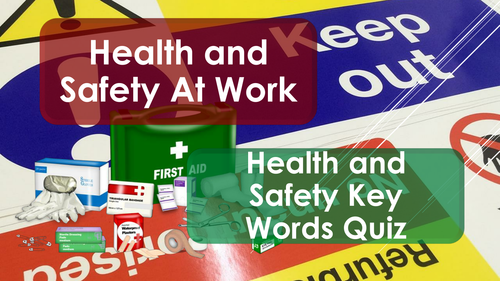 Employability Skills: Health and Safety at Work | Teaching ...
