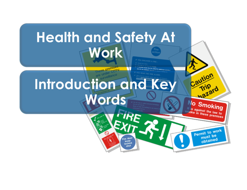 Employability Skills: Health and Safety at Work | Teaching ...