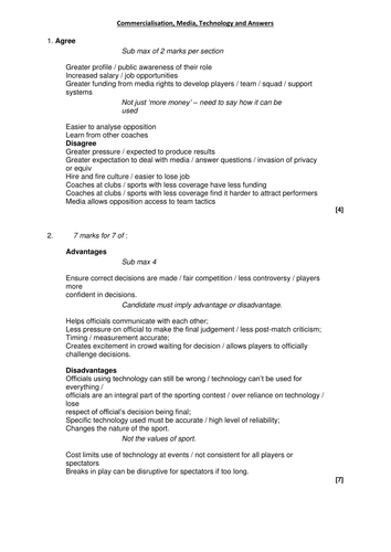 AQA Physical Education A2 Sociology Recap tasks | Teaching Resources