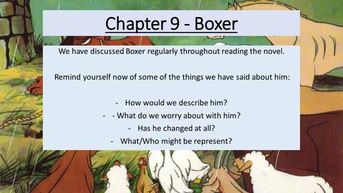 'Animal Farm' lessons on final chapters 9 and 10 | Teaching Resources