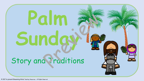 Palm Sunday Lesson Plan and PowerPoint - KS2 (Easter) | Teaching Resources