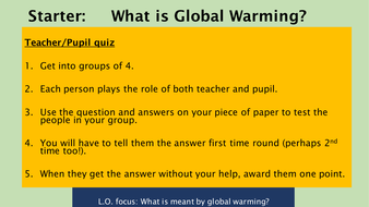 good research questions about global warming