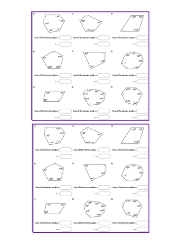 Missing Angles Year 5 Lesson Pack | Teaching Resources